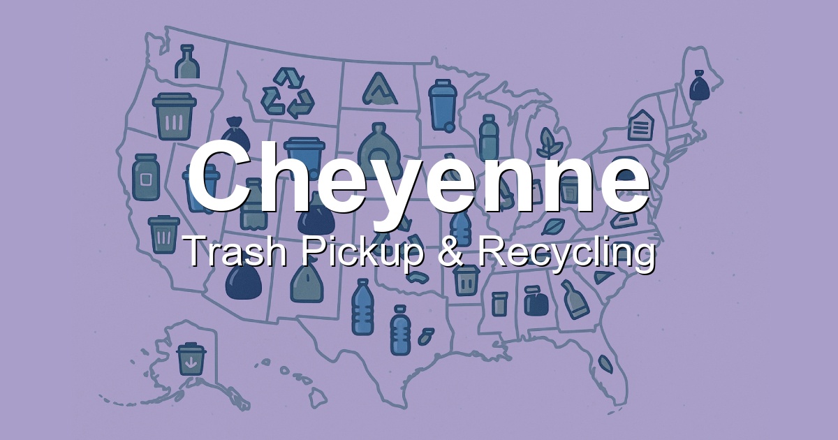 Cheyenne Trash Pickup Schedule Cheyenne Trash Pickup Schedule